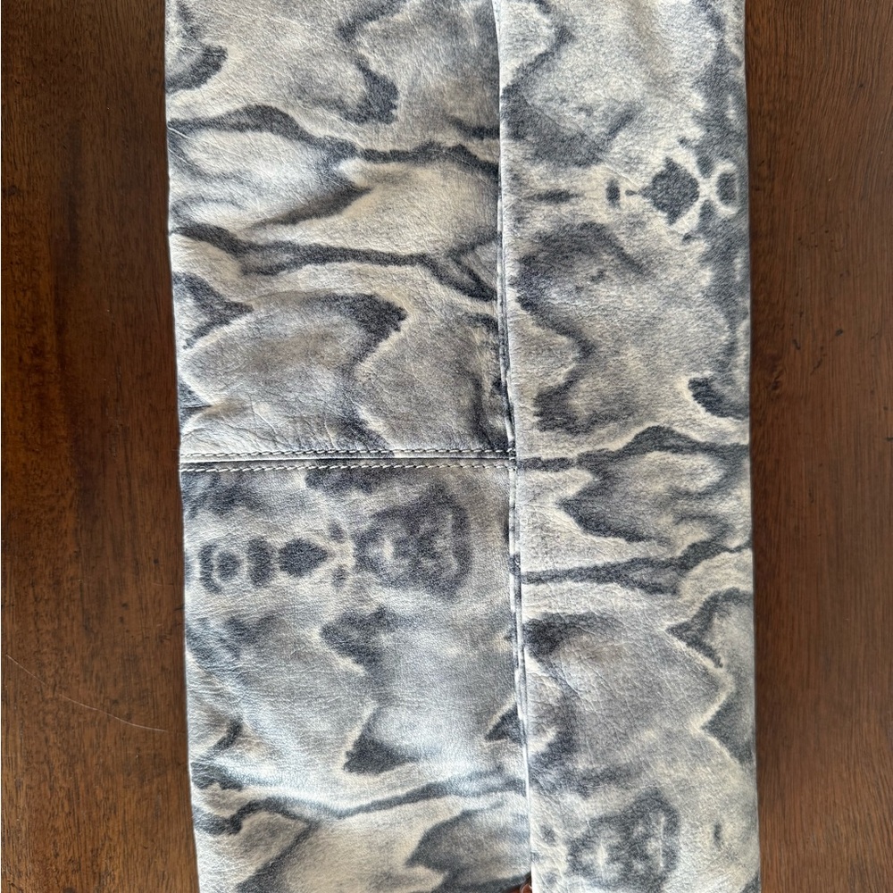 Animal Print Leather Purse